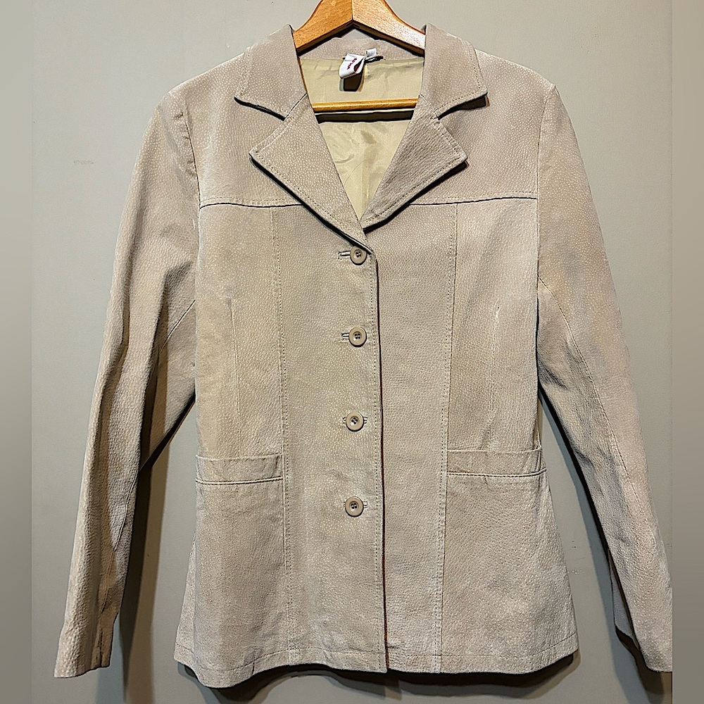 100% LEATHER SUZY SHIER Jacket
